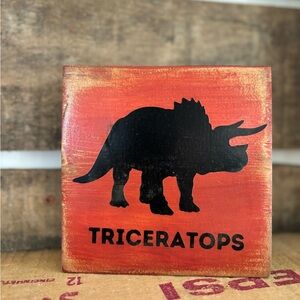 Triceratops Decor